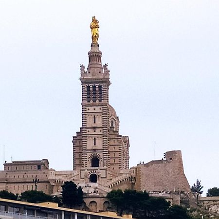 마르세유 T2 Vue Sur La Basilique De Notre Dame De La Garde 아파트 외부 사진